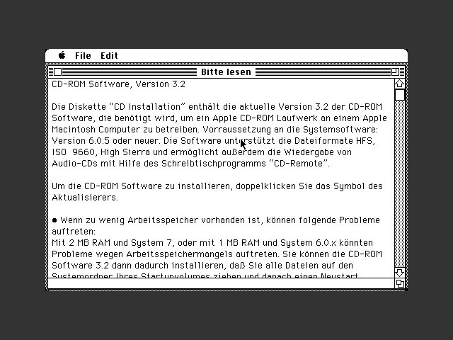 AppleCD 150 CD-ROM Software (v3.2) (1992)