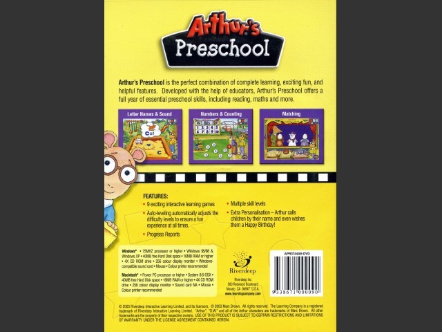 Arthur's Preschool (2003)