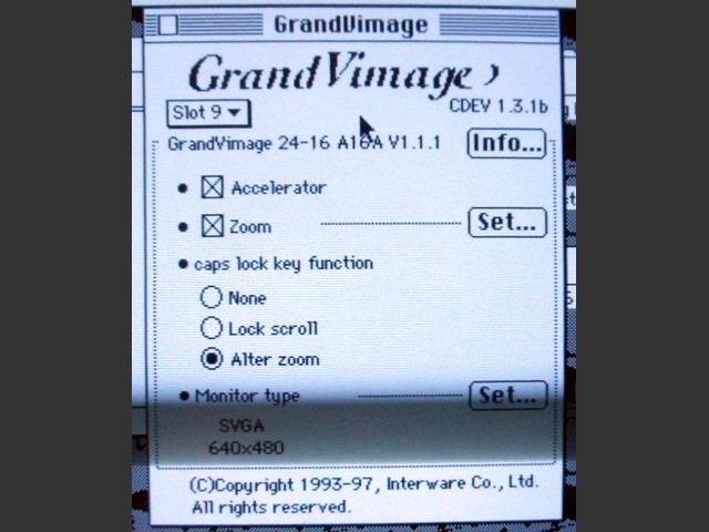 Interware GrandVimage 24-16s v1.3.1 Video Driver (1993)