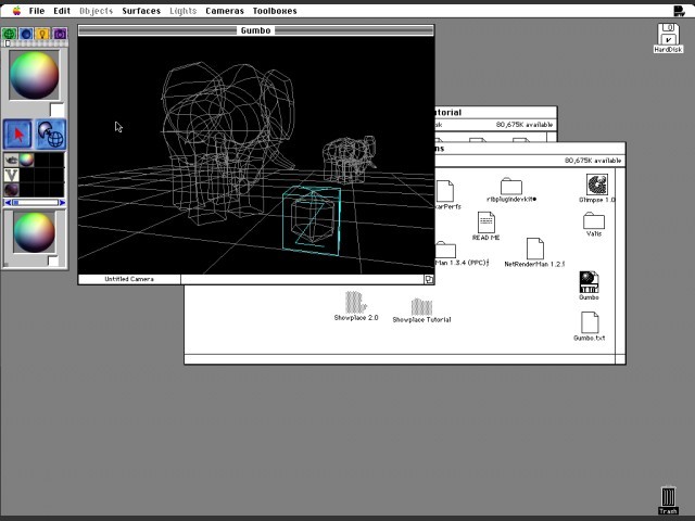 Interface show model Gumbo model 