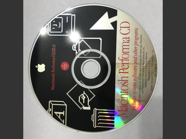 System 7.5.1 (Performa 6310CD) (691-0748-A,J) (CD) [ja_JP] (1996)