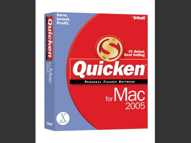 Quicken 2005 for Mac (2004)