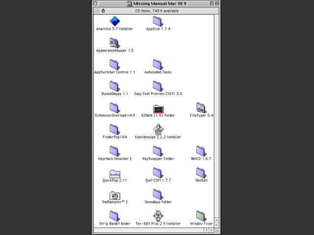 Mac OS 9: The Missing Manual (2000)