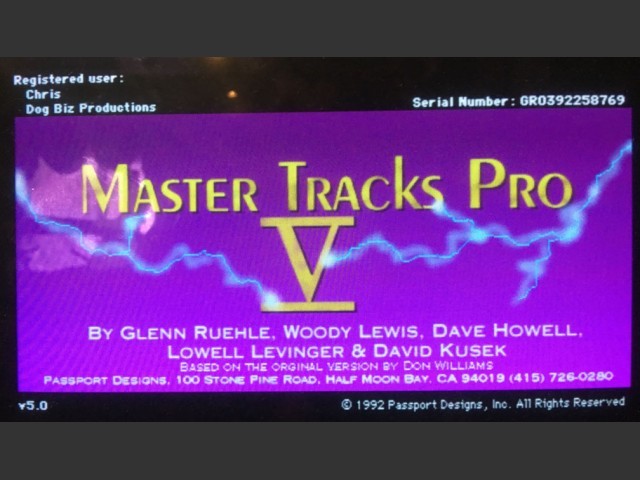 MasterTracks Pro 5 (1992)