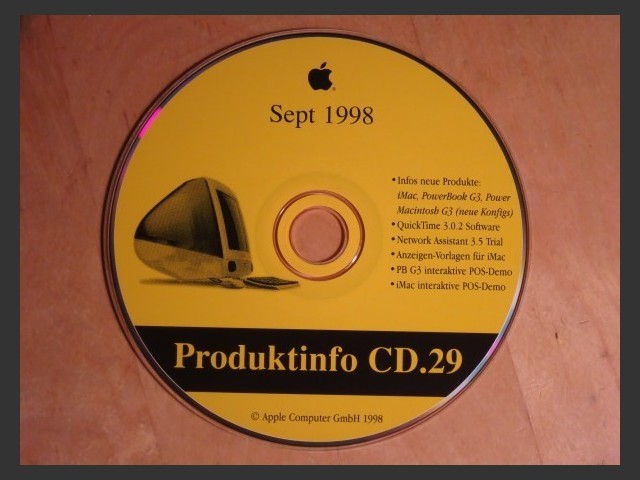 Produktinfo 29 (Germany) (1998)