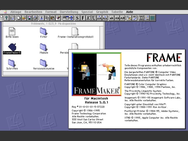 Adobe FrameMaker 5.x (1995)