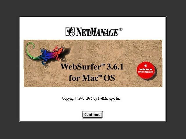 NetManage WebSurfer (1996)