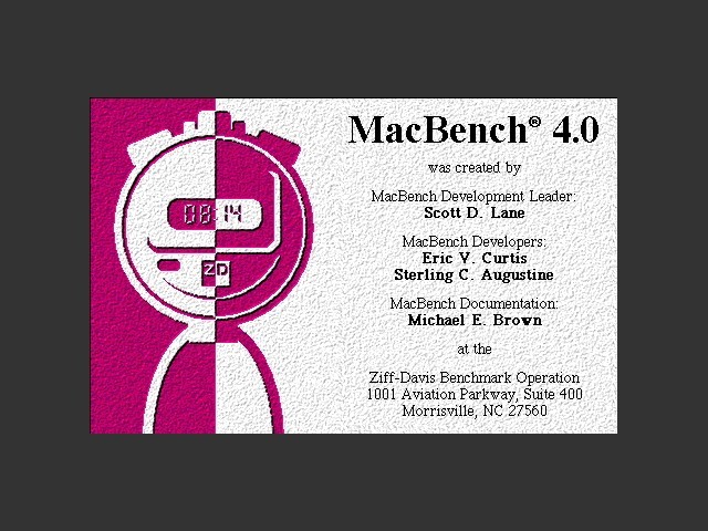 MacBench 4.0 (1997)