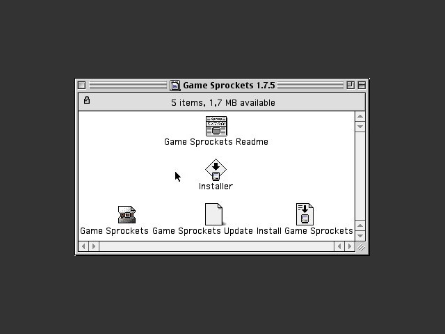 Game Sprockets 1.7.5 (2000)