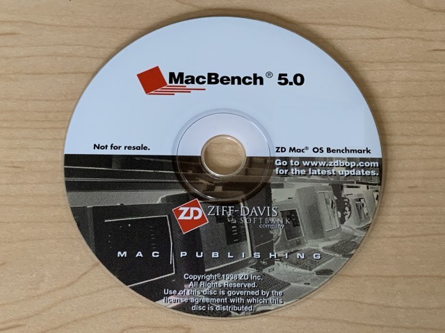 MacBench 5.0 CD (1998)