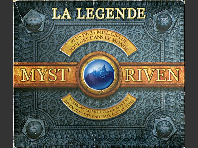 Boite collector de MYST et RIVEN en français (1999)
