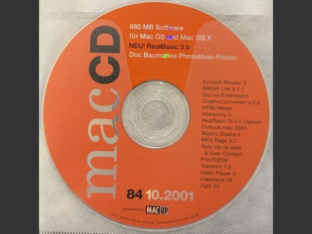 MACup macCD 84 (10.2001, German) (2001)