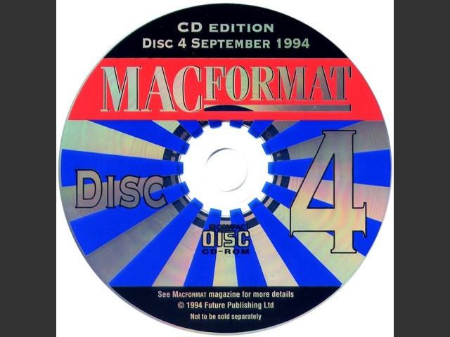 MacFormat 1994 Cover CDs (1994)