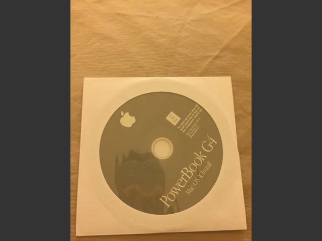 Mac OS X 10.1.4 (Disc 1.0) (PowerBook G4) (691-3560-A,2Z) (CD) (2002)