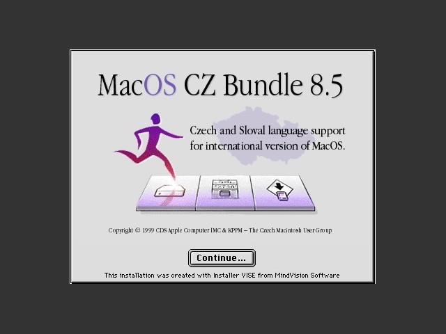 Mac OS CZ Bundle 8.5 (1999)