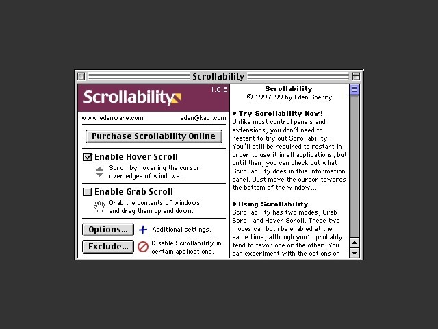 Scrollability (1997)