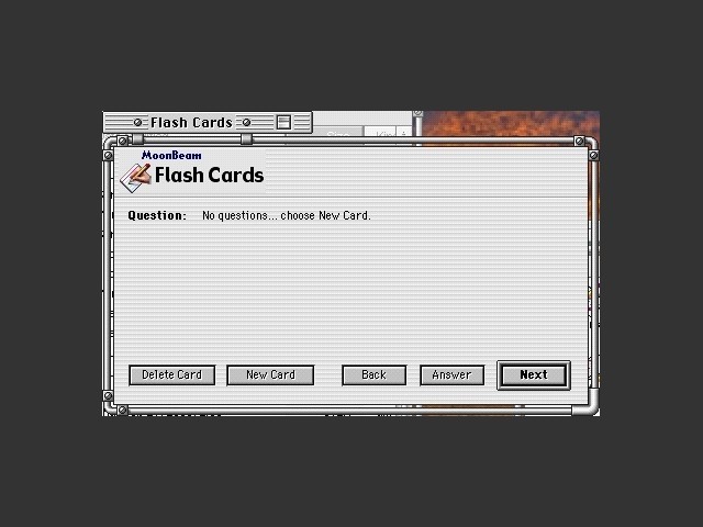 Flash Cards (2000)