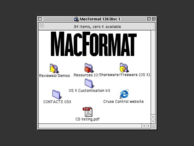 MacFormat CD # 126 (February 2003) (2003)