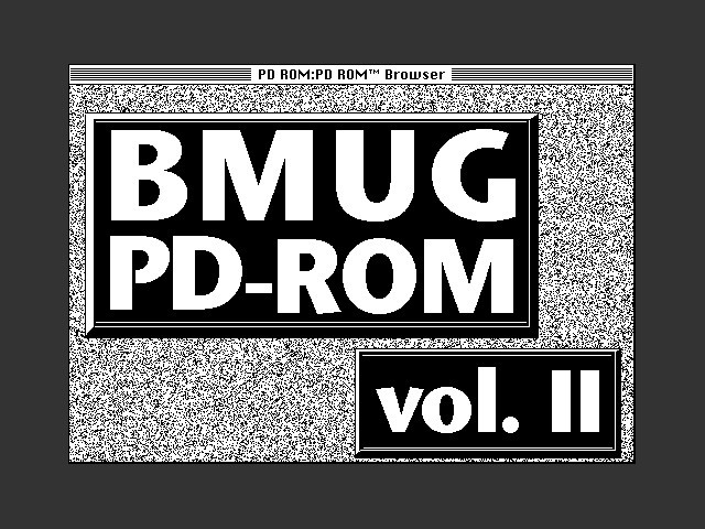 BMUG PD-ROM Volume II (1990)