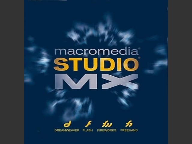 Macromedia Studio MX (2002)