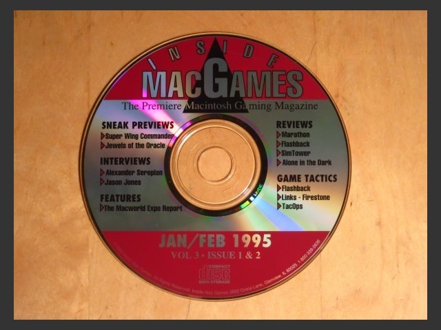 Inside Mac Games CD January/February 1995 (1995)