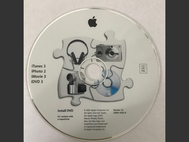 iLife 1.0 (691-4304-A,2Z) (DVD) (2003)