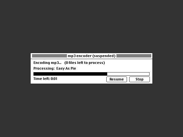 mp3 encoder 0.12 (2000)