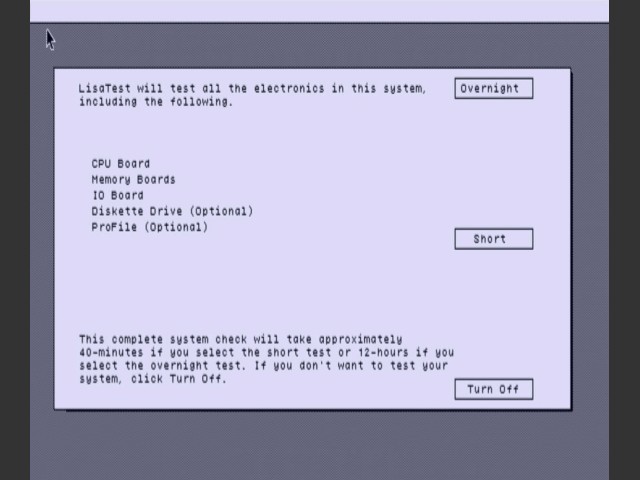 LisaTest 3.0 (1985)