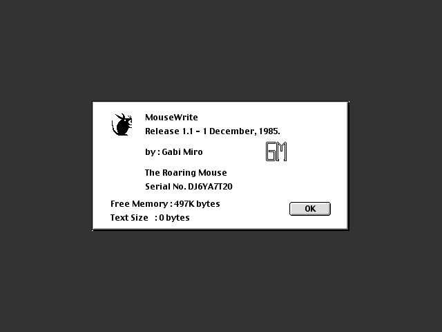 MouseWrite (1985)