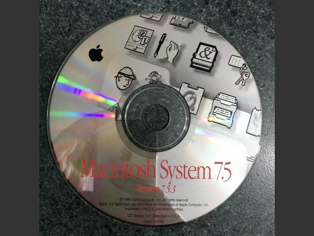 Macintosh System 7.5 Version 7.5.3 1996 (CD) (1996)