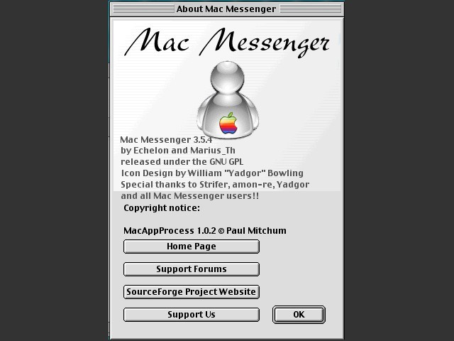 Mac Messenger 3.5.4 (2005)