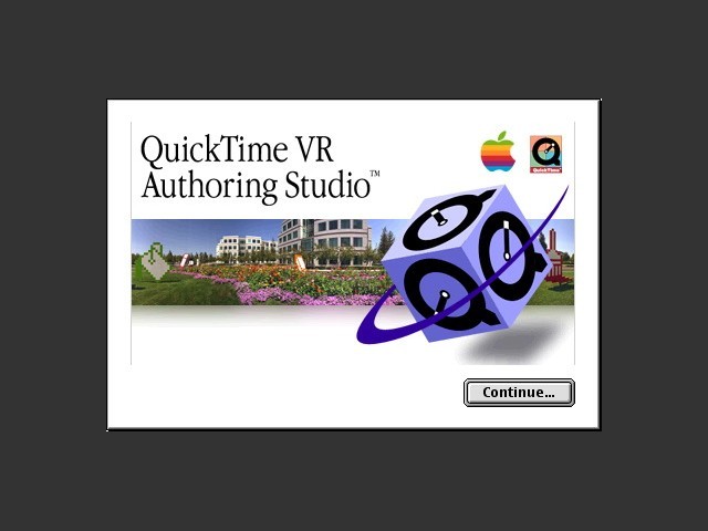 QuickTime VR (QTVR) Authoring Studio CD (1997)