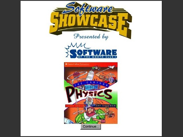 Software Showcase: The Cartoon Guide to Physics (1997)