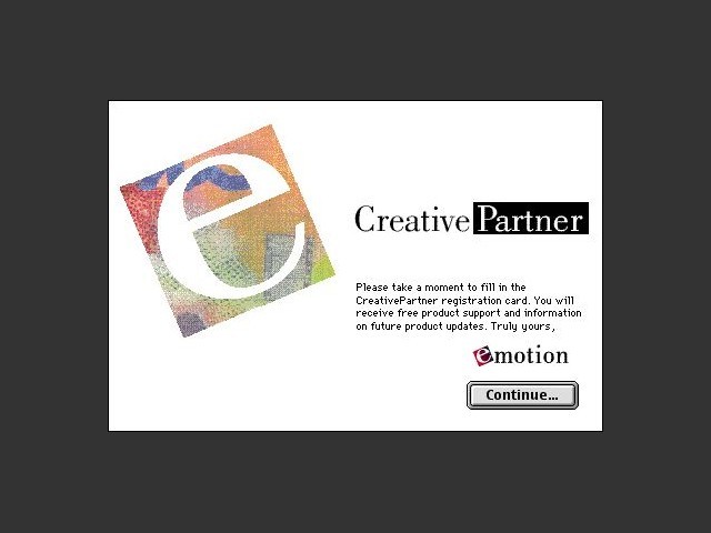 CreativePartner 1.0 (1994)