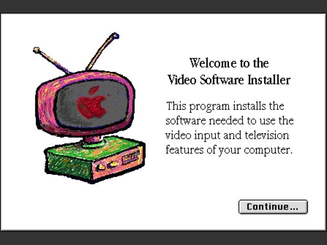 Apple TV Video System Software (1994)