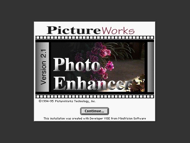 PictureWorks PhotoEnhancer (1996)