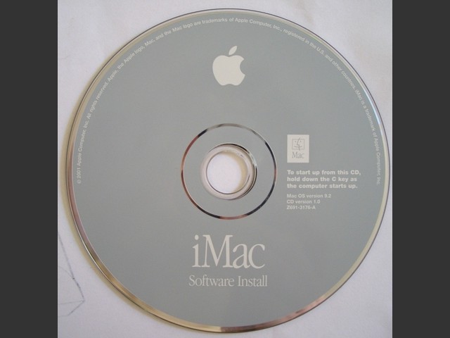 Mac OS 9 + OSX + updates for PowerMac G4, iMac, iBook, PM G4 MDD (1999)