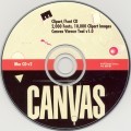 Canvas Clip Art/Font CD (1995)