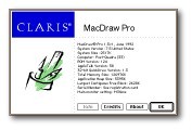 Claris MacDraw Pro 1.5 (1992)