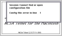 NCSA Telnet 2.3 (1989)