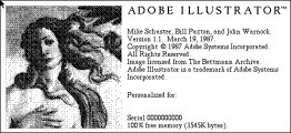 Adobe Illustrator 1.1 (1987)