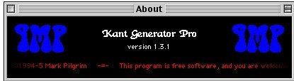 Kant Generator Pro (1995)