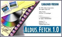 Aldus Fetch 1.0 (Cataloger) (1992)
