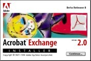 Adobe Acrobat Exchange 2.0b8 (1994)