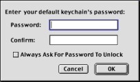 Keychain AutoUnlock (1999)