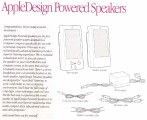 AppleDesign Powered Speakers (Manual) (1993)