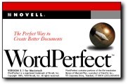 Novell WordPerfect 3.1 (1994)