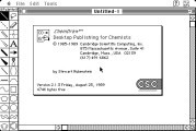 ChemDraw 2.1.3 (1989)