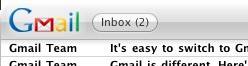 Gmail (widget) (2006)