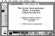 The Great International Paper Airplane Construction Kit (1985)